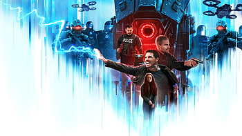 Code 8: Part 2 — Neon Uprising HD wallpaper