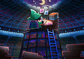 Ralsei’s Deltarune Library Adventure – Ultra, Ralsei (deltarune), video game, deltarune HD wallpaper