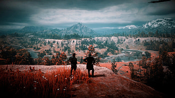 Arthur Morgan & Dutch Van Der Linde, Red Dead Redemption 2 HD wallpaper