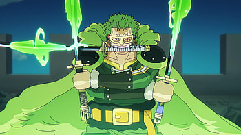 Roronoa Zoro — Emerald Blades (One Piece ), Anime HD wallpaper