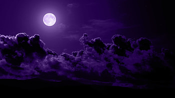 Moonlit wonders, Nighttime beauty, Mesmerizing glow, Celestial magic HD wallpaper