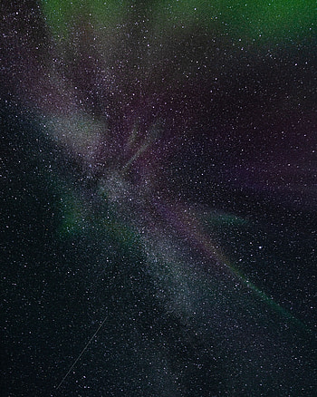 Universe, Stars, Northern Lights, Aurora Borealis, Astronomy HD phone wallpaper