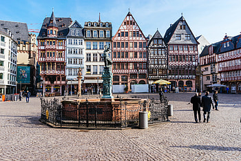 Romer Platz Frankfurt, Towns HD wallpaper