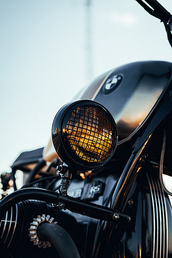 Motorcycles, Close-Up, Motorcycle, Bike, Headlight, Optics HD phone wallpaper