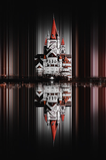 Cities, Lock, Building, Reflection, Palace HD phone wallpaper