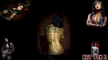Kat Von D, miami ink, tattoo, la ink, kat HD wallpaper