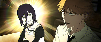Denji & Reze - Chainsaw Man Quad, Anime, Chainsaw Man, Reze (Chainsaw Man), Denji (Chainsaw Man) HD wallpaper