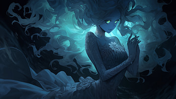 Ghost Bride, AI Art HD wallpaper