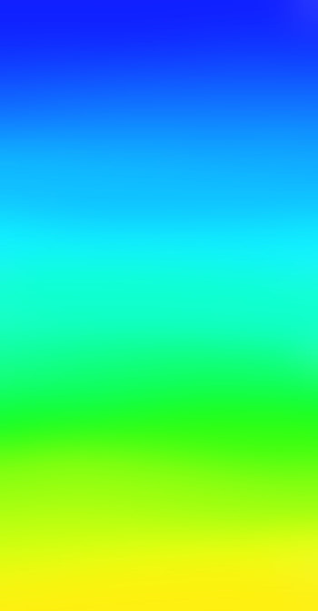 Blue yellow gradient, sky, electric blue, green, relaxing HD phone wallpaper