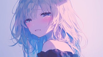 Sad Anime Girl Crying, sad, crying, Anime, anime girl, sad anime HD wallpaper