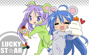 Cosplay Konata and Kagami, konata, kagami, lucky star, anime HD wallpaper