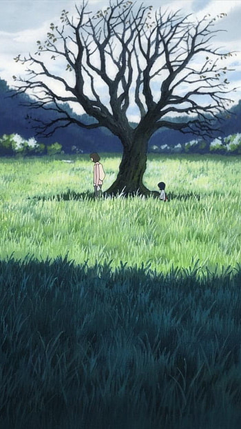 Hana n ame, ame, anime, wolf children HD phone wallpaper