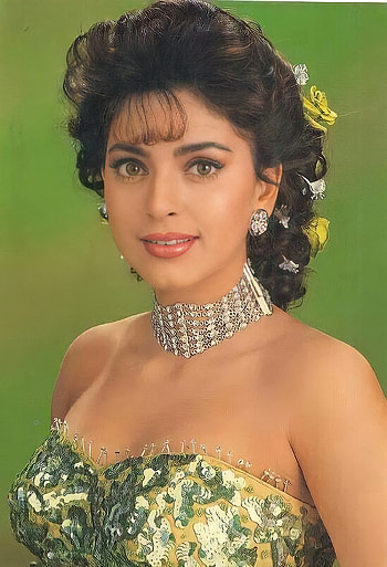 Juhi chawla, hair, lip HD phone wallpaper