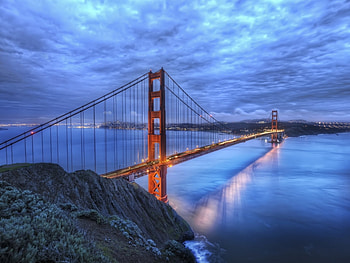 Landscape, Bridges HD wallpaper