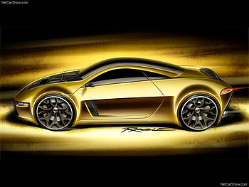 Mitsubishi-RA Concept, race car, car HD wallpaper