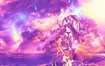 black rock shooter, cool, gun, black, nice HD wallpaper