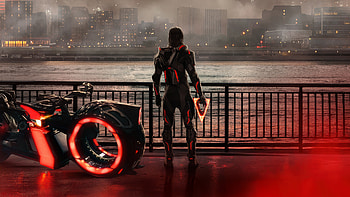 TRON: Ares — Neon Sentinel ( Ultra ), Tron: Ares HD wallpaper
