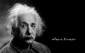 Logo, Einstein HD wallpaper