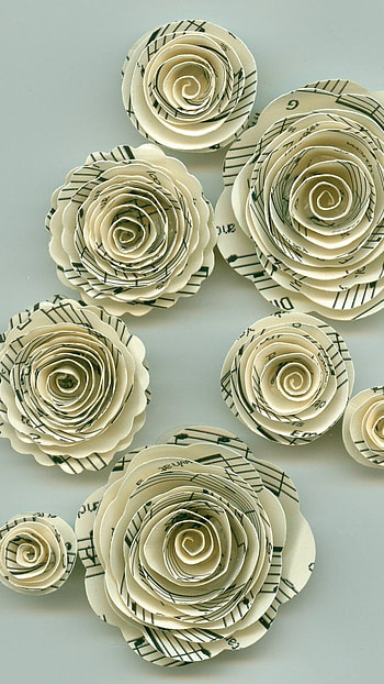 Paper Flowers, Paper Work HD phone wallpaper