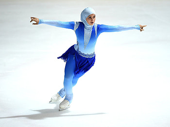 Zahra Lari, Figure Skating HD wallpaper