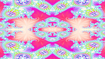 Trippy Psychedelic Fractal, trippy, psychedelic, aesthetic, pink, Abstract, fractal HD wallpaper