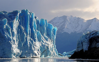 Polar Summer, polar, summer, sunlight, melting HD wallpaper