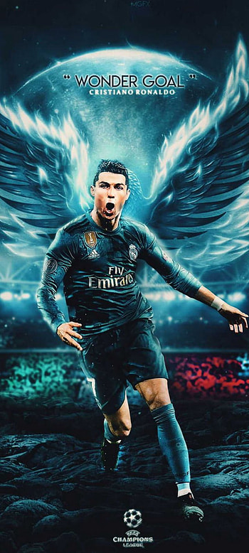 Angel ronaldo, sky, sleeve HD phone wallpaper