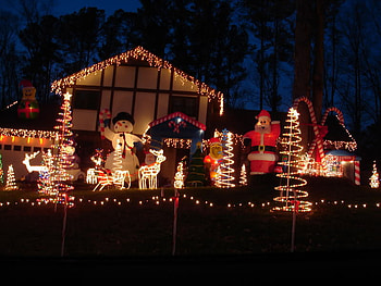 Christmas light decoration, , 2011, light, 11, 13 HD wallpaper