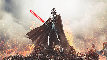 Darth Vader Force , darth-vader, star-wars, movies, artwork, artist, artstation HD wallpaper