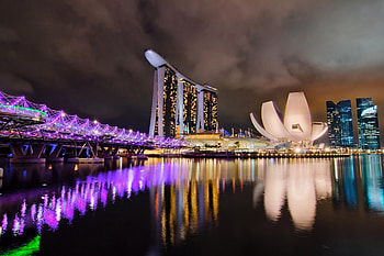 Cities, Night, City, Singapore, Hotel HD wallpaper
