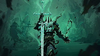 Ruined King: A League of Legends Story, video game, king with sword HD wallpaper