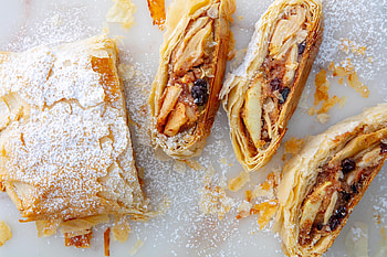 Strudel Food, Best Apple Strudel Recipe HD wallpaper