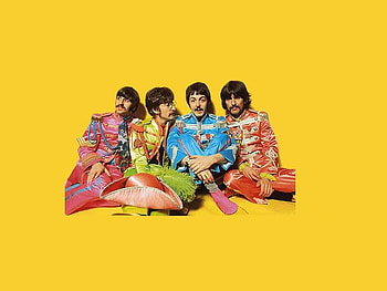 Beatles Sgt. Pepper Lonely Hearts Club Band, music, beatles, rock, group HD wallpaper
