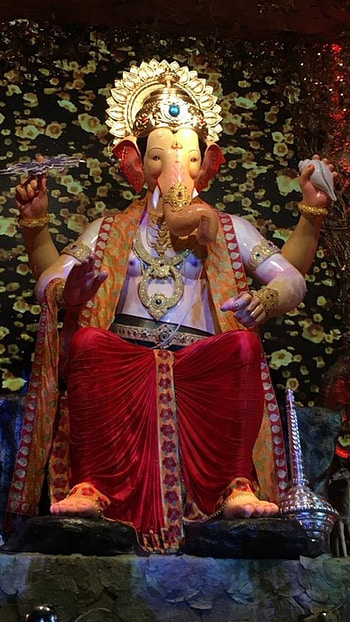 Ganpati Ka, Lalbagcha Raja HD phone wallpaper