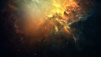 Preview galaxy, space, light, stars, nebula HD wallpaper