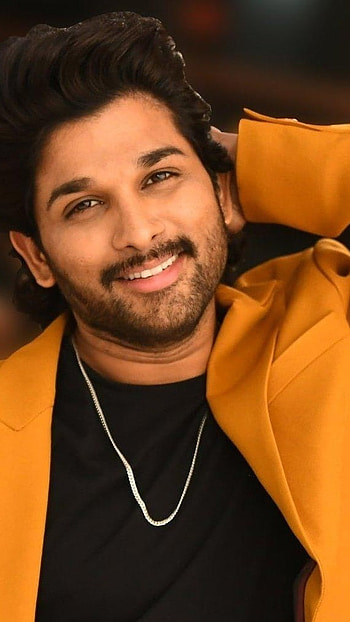 Allu Arjun Pushpa, Smiling Face, Allu Arjun HD phone wallpaper