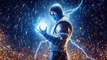 Sub Zero Icy Elegance, sub-zero, scorpion, mortal-kombat, games, artwork, digital-art, art, video-games HD wallpaper