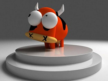 Big Bully, bull, fantasy, platform HD wallpaper