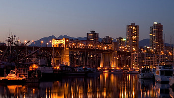 Cities, Rivers, Yachts, Reflection, Pier, Bridge, Evening, Wharf HD wallpaper