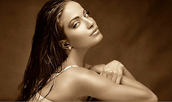 Sexy Eyes, sexy, lady, eyes, face, beautiful, lovely, woman HD wallpaper