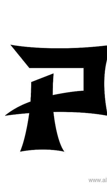 P Letter, Black HD phone wallpaper