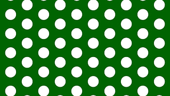 Polka Dot, Green accents, Refreshing and lively, Nature-inspired HD wallpaper