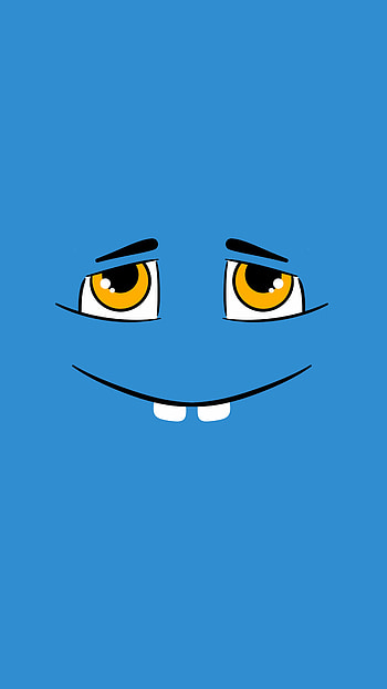 Monster blue HD phone wallpaper