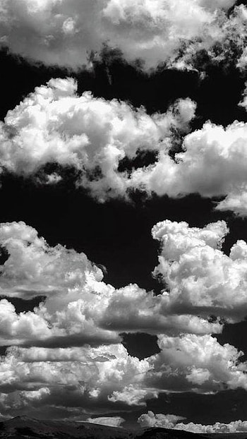 Black Aesthetic, Sky HD phone wallpaper