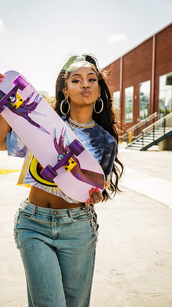 Saweetie, hollywood singer, model HD phone wallpaper