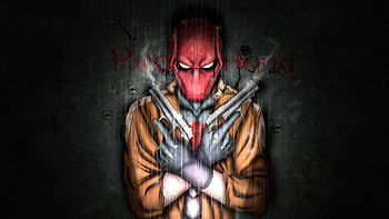 Red Hood Sentinel, red-hood, superheroes, artist, artwork, digital-art, artstation HD wallpaper