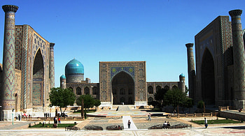 Uzbekistan, Samarkand, Ikat trail, Cond Nast Traveller HD wallpaper