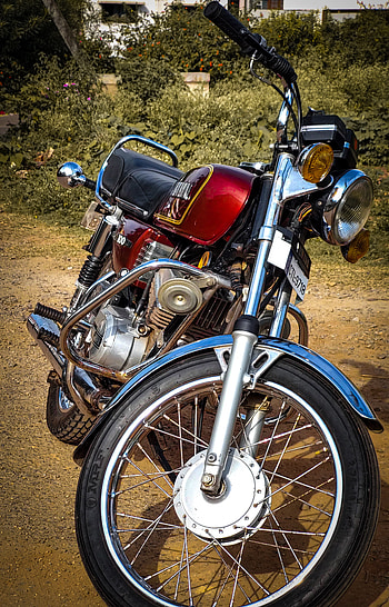 Yamaha rx100, tread, motor_vehicle HD phone wallpaper