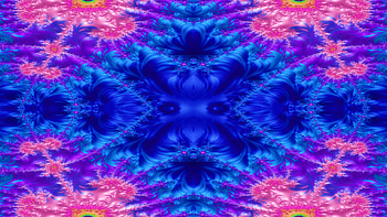 Trippy Psychedelic Fractal, trippy, psychedelic, aesthetic, pattern, Abstract, fractal HD wallpaper