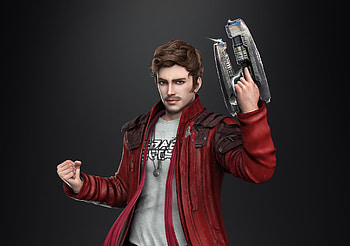 Star Lord Fan Artwork, star-lord, artwork, artist, digital-art, deviantart HD wallpaper
